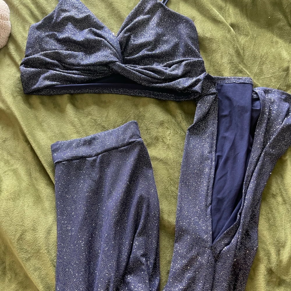 Lucy in the sky sparkling two piece set
